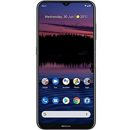 Nokia G20 | Android 11 | Unlocked Smartphone | 3-Day Battery | Dual SIM | US Version | 4/128GB | 6.52-Inch Screen | 48MP Quad Camera | Polar Night