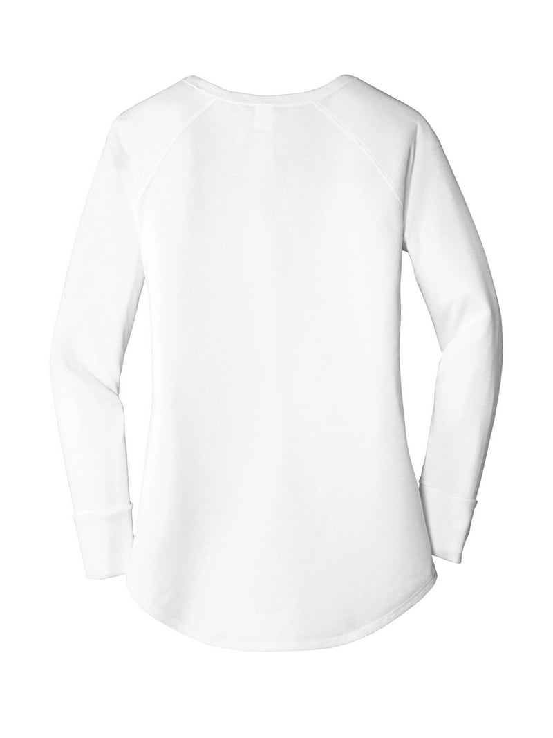 District Women's Perfect Tri Long Sleeve Tunic Tee DT132L