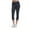 Navy, variant on Tittly Leggings for Women Tights for Women Cropped Sweating Trainer Summer Elastic Leggings Fitness Waist Shorts Yoga clothing Capri Pants for Women Womens Capri Pants Black L