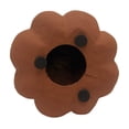 thumbnail image 2 of Paper Mache Jack-o'-Lantern Decoration, Brown, 8.25", Halloween by Way To Celebrate, 2 of 3
