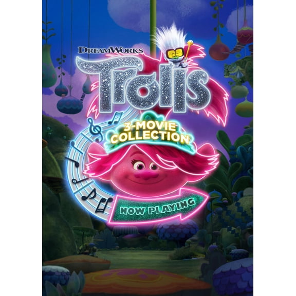 Trolls 3-Movie Collection (DVD), Family, DreamWorks