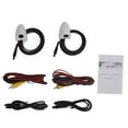 thumbnail image 2 of Car Side View Camera 720P 1280 X 720 Wide Angle Waterproof Backup Camera with 85 Degree View, IP67 Night Vision Support, PAL TV System for Vehicle DC12V, AHD Image Sensor, 800 TV, 2 of 7