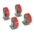 thumbnail image 4 of Vestil Manufacturing D-CK4-MR8-2 8 x 2 in. Mold-On-rubber Caster Kit - 2400 lbs Capacity, 4 of 4