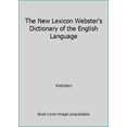 thumbnail image 1 of Pre-Owned The New Lexicon Webster's Dictionary of the English Language (Hardcover) 071724573X 9780717245734, 1 of 1