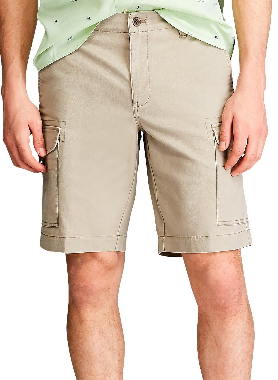 Chaps Mens Coastland Performance Cargo Shorts 36W Hampton beige