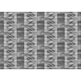 thumbnail image 1 of Ahgly Company Indoor Rectangle Patterned Gray Cloud Gray Area Rugs, 2' x 3', 1 of 6