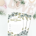 thumbnail image 6 of Inkdotpot 30FloralFill-In Style Bridal Shower Invitations Wedding Blank Invites, 6 of 8