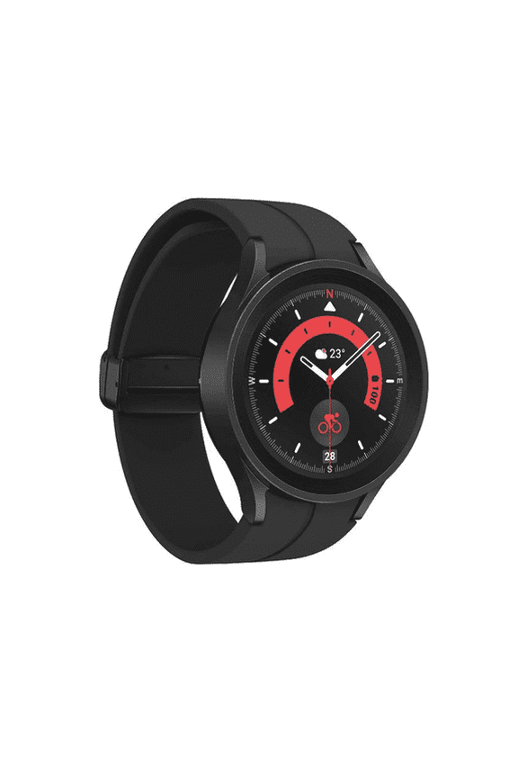 Restored Samsung Galaxy Watch5 Pro 45mm LTE - Black Titanium (Refurbished)
