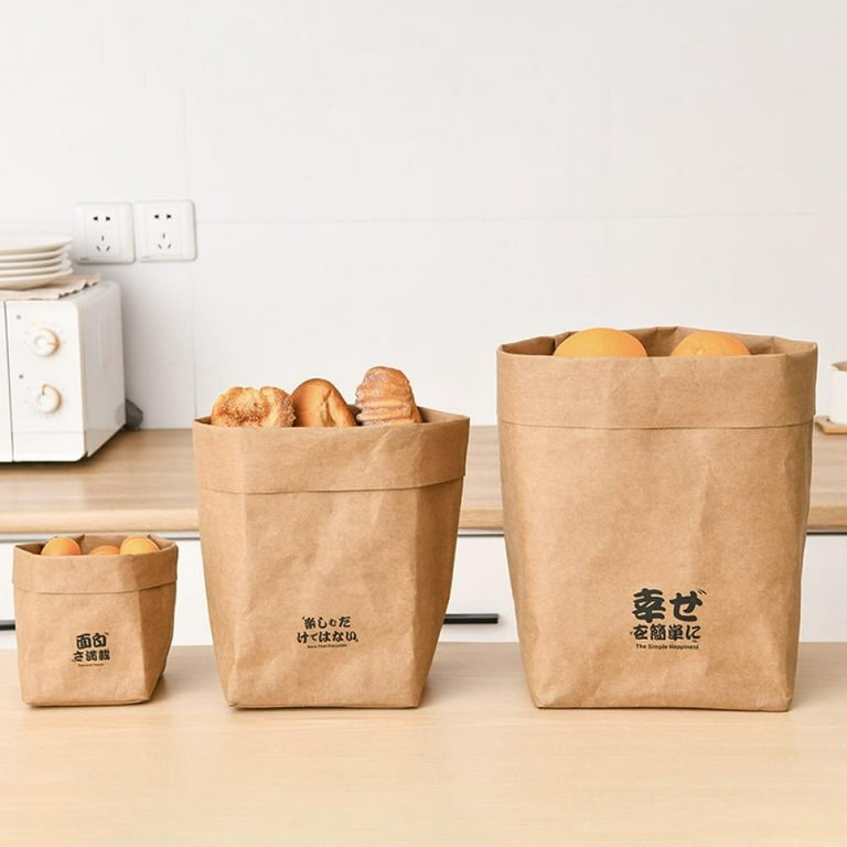 Washable Kraft Paper Bag Vegetable Bags Produce Bag Reusable Vegetable  Storage Bag Kitchen Fruit Vegetable Food Storage Bag - Bags & Baskets -  AliExpress