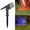 J, variant on Solar Outdoor Spotlight 7 LED Colorful Landscape Light for Garden Park Villa, Auto On/Off Waterproof Stake Light