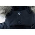 thumbnail image 3 of GGleaf Men's Winter Coat Warm Hooded Puffer Jacket Thicken Parka with Detachable Hood Faux-Fur Trim Navy XXL, 3 of 7