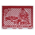 thumbnail image 3 of Papel Picado Dia De Muertos Grande 100 Piezas 50cm X 35cm, 3 of 6
