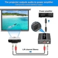 thumbnail image 3 of Convertidor De Audio Analógico A Digital Rca A Óptico Con Cable Óptico Audio Digital Toslink Y Coaxi, 3 of 5