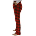 thumbnail image 4 of LANBAOSI Boys Comfy Fleece Plaid Pajama Pants for Sleep From 7Y to 13Y, 4 of 7