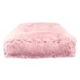 thumbnail image 3 of Bessie and Barnie Bubble Gum Luxury Shag Extra Plush Faux Fur Rectangle Pet/Dog Bed, 3 of 7