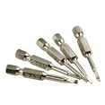 thumbnail image 2 of 5Pcs Magnetic Triangle Head Screwdriver Bits S2 Steel Metal 1/4 Hex Shank 50mm, 2 of 8