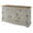 Gray wash stain & tops in antique brown color., variant on Bridge Brazil Wood Buffet Sideboard Corona Collection | Furniture Dash Antique brown color. Stained