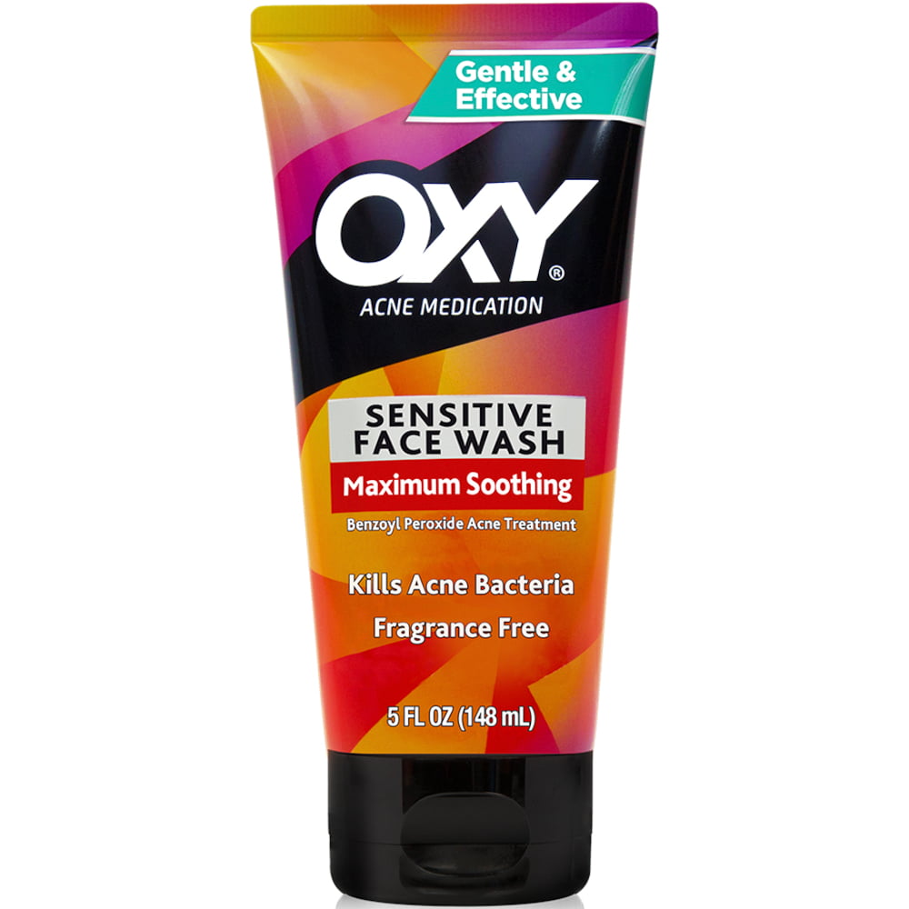 target oxy maximum action advanced face wash