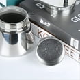 thumbnail image 4 of Cafetera Moka de Acero Inoxidable 304, de un Solo Tubo, 50 Ml, con Colador Antideslizante para Alimentos., 4 of 5