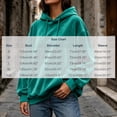 thumbnail image 3 of DYTTDG Women’s Solid‑Color Velour Hoodie, Long Sleeve Drawstring Loose‑Fit Hoodie With Front Kangaroo Pocket, Soft Casual Loungewear Sweatshirt for Fall Winter Daily Outfits, 3 of 8