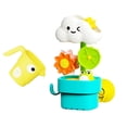 thumbnail image 5 of Bath Toy Flower Waterfall Playset with Watering Can, Cloud Spinning Waterwheel Toy, Interactive Bathtub Sprinkler Toy for Toddlers, Frog Water Wheel Shower Toy for Kids, 5 of 6