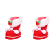 thumbnail image 2 of Zapatos Navideños Mini Regalo Rojos Regalo Nochebuena (S), 2 of 5