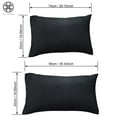 thumbnail image 2 of Luxtrada Set of 2 Premium 1800 Ultra-Soft Polyester Pillowcase Set with Envelope Closure Pillow Cover for Home Bedroom Hotel Travel (King Size,Gray), 2 of 11
