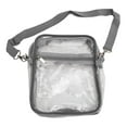 thumbnail image 1 of Bolsa de mensajero transparente de PVC con cremallera transparente impermeable ANGGREK  Otros, 1 of 8