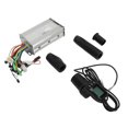 thumbnail image 2 of Controlador de bicicleta eléctrica, 36V, 48V, 500W, 28A, con empuñaduras de acelerador de medio giro 128DX, Kit de controlador bicicleta eléctrica, 2 of 10