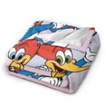 thumbnail image 3 of Cartoon Boys Girls Blanket Super Soft Cozy Warm Plush Throw Blanket, Lightweight Fuzzy Flannel Blankets for Couch Sofa Bed Travel and Camping Gifts 50"X40", 3 of 8
