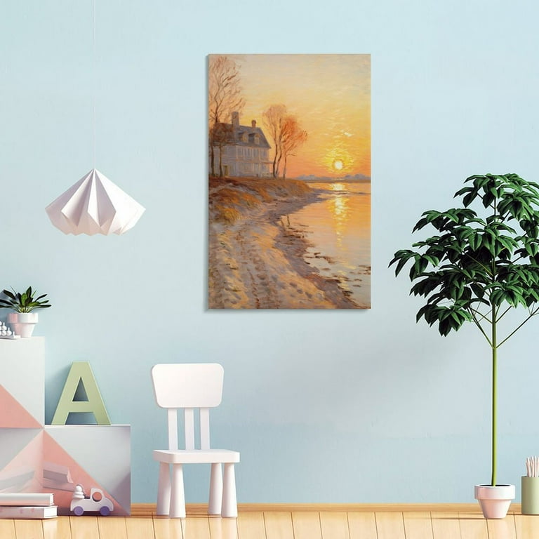 Alfred Sisley Print Painting (48) Artworks Canvas Poster Room