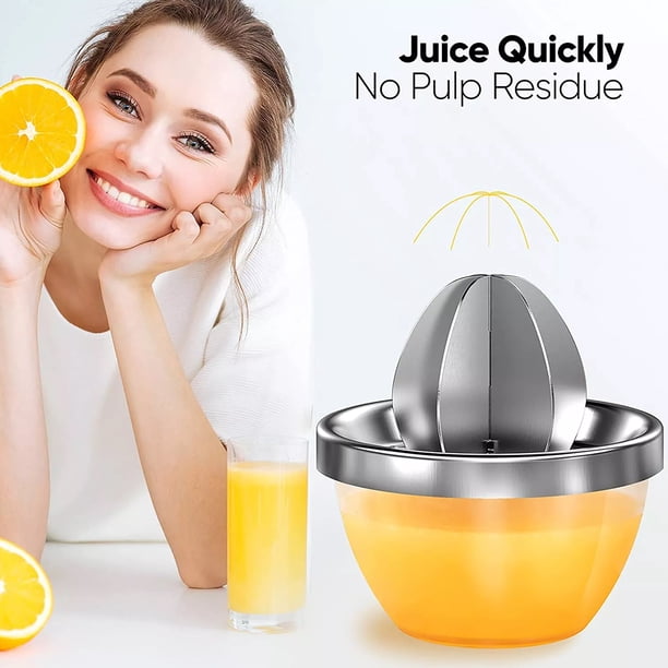 Pack De 50 Exprimidores Manuales De Acero Inoxidable Para Hacer Jugos Cítricos