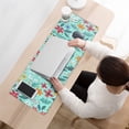thumbnail image 3 of Long Mouse Pads for Desk,Pioneer Flower Floral Print Pattern Desk Mats on Top Of Desks, Desk Mouse Pad Extra Large with 3mm Non-Slip Base and Stitched Edge for Gaming,Office,Work,Home 31.5"x11.8", 3 of 6