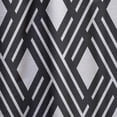 thumbnail image 4 of DESIGN ART Designart 'Monochrome Geometric Pattern II' Mid-CenturyCurtain Single Panel 52 in. wide x 108 in. high - 1 Panel 108 Inches, 4 of 5