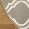 thumbnail image 5 of Superior Geometric Ornamental Trellis Area Rug, 5' x 5', 5 of 7