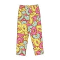 thumbnail image 4 of Fotbe Donut and Blue Women's Pajama Pants,Sleepwear Pants,Pj Bottoms Drawstring And Pockets-X-Large, 4 of 9