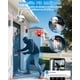 thumbnail image 4 of | C05 Cámara de Seguridad Exterior WiFi, ICsee O Tris Home App, 2MP Pan&Tilt 360 Grados, Mini PTZ Cámara Inalámbrica Exterior con Visión Nocturna con Audio Bidireccional, poyo Alexa,2MP, 4 of 19