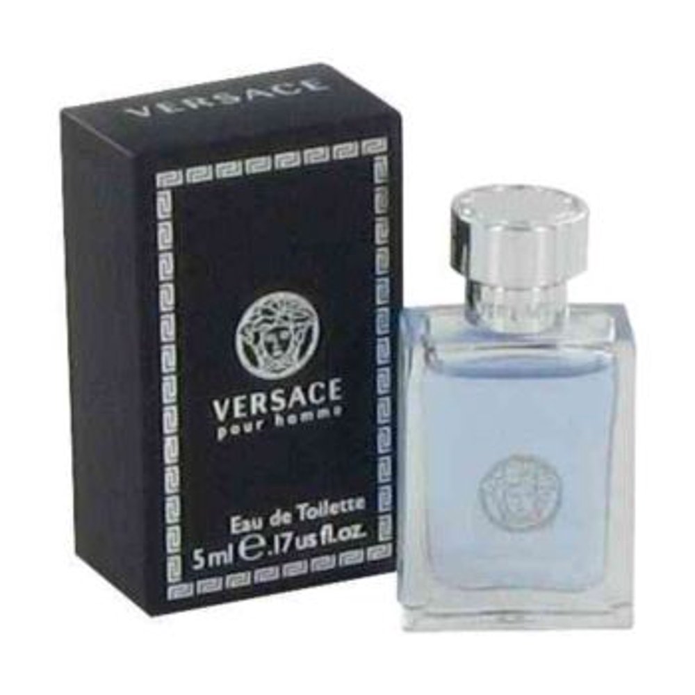 Versace VERSACE POUR HOMME .17 oz EDT eau de toilette Men Mini Splash