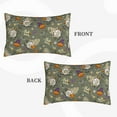 thumbnail image 3 of Halloween Plush Throw Pillow Covers, pumpkin halloween gnome Pillow Cases with Invisible Zipper,Halloween Decor Microfiber Pillow Cases for Sleeping Bedroom Sofa Living Room, 3 of 6