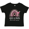 thumbnail image 3 of Inktastic Gigi and Papa Love Me Rainbow Girls Toddler T-Shirt, 3 of 5