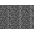 thumbnail image 1 of Ahgly Company Machine Washable Indoor Rectangle Transitional Platinum Gray Area Rugs, 3' x 5', 1 of 7