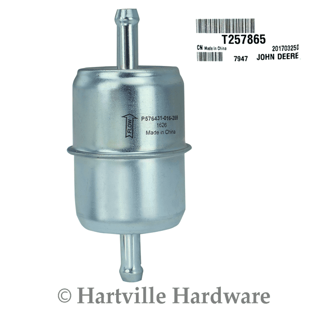 Genuine John Deere OEM Fuel Filter #T257865 - Walmart.com
