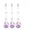 Purple, variant on Halloween Spider Egg Sacs Decoration 3 Pack with LED Lights, Hanging Light Up Spider Egg Ornament for Yard Garden Tree, Indoor Outdoor Halloween Party Decor Supplies Props 39Inch
