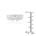 thumbnail image 3 of Cubic Zirconia Princess Cut Ring Size 8, 3 of 3