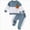 A53-Sky Blue, variant on Toddler Boy Outfit Long Sleeve Sweatshirt And Pants Set Infant Baby Boy Fall Winter Clothes 6-12 Months 12-24 Months 2T 3T 4T 5T 6T 7T 8T 9T Children(Brown,2-3 Years)