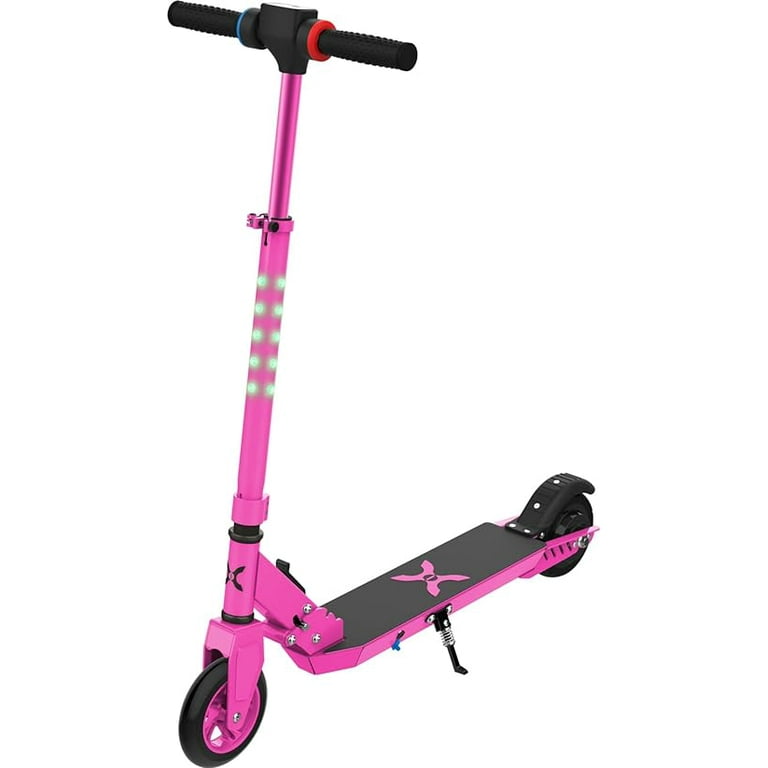 Hover 1 Comet Electric Scooter for Children LED Headlight 10 mph Max Speed Pink UL Certified