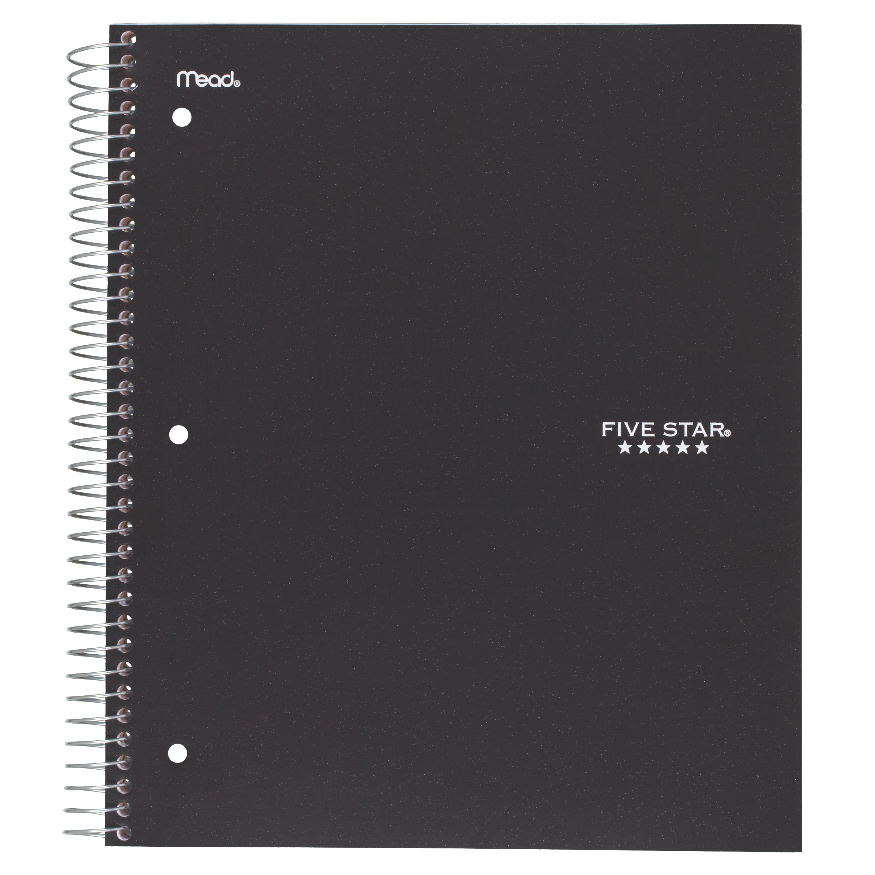Five Star Wirebound Notebook, 5 Subject, Wide Ruled, 1 Count, Color Will Vary - image 3 of 6