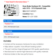 thumbnail image 2 of Drum Brake Hardware Kit - Compatible with 1970 - 1974 Plymouth Cuda 1971 1972 1973, 2 of 2