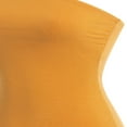 thumbnail image 5 of CHUANK Haut Bandeau Long Tube Basique Uni Extensible en Coton pour Femmes, Lot de 2, 5 of 5