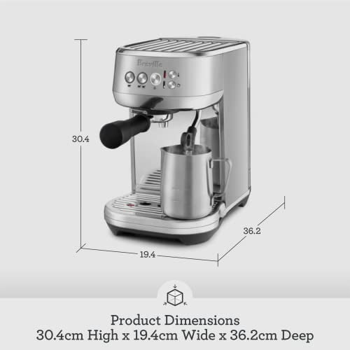[値下げ] Breville BES500BSS Bambino Plus Breville Bambino Plus Espresso Machine,64 Fluid Ounces
